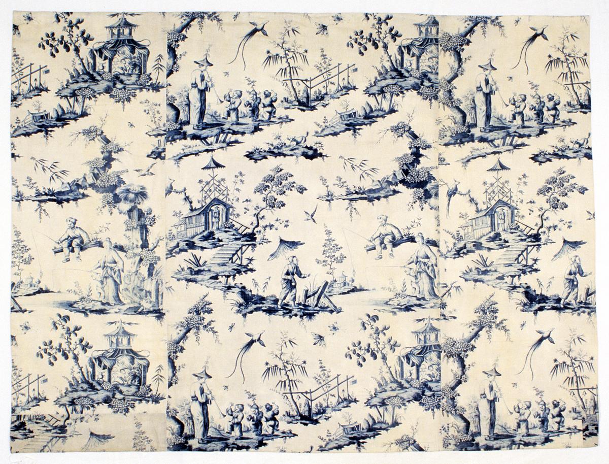 1955.0634.006 A Textile, Printed