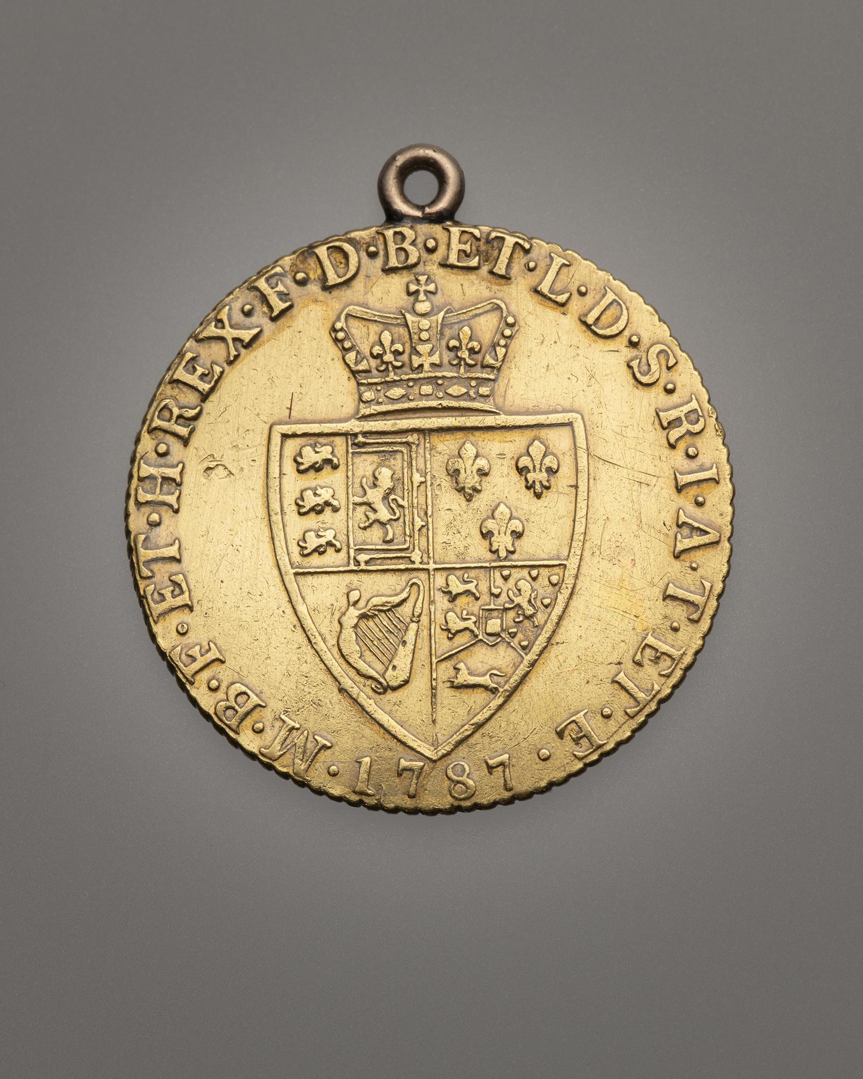1964.1097 A Coin, Guinea, detail 1
