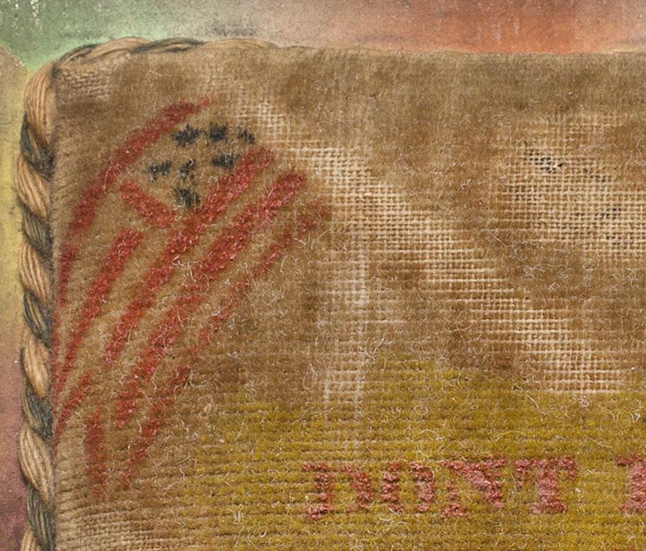 1964.1123 pincushion box, top detail 2