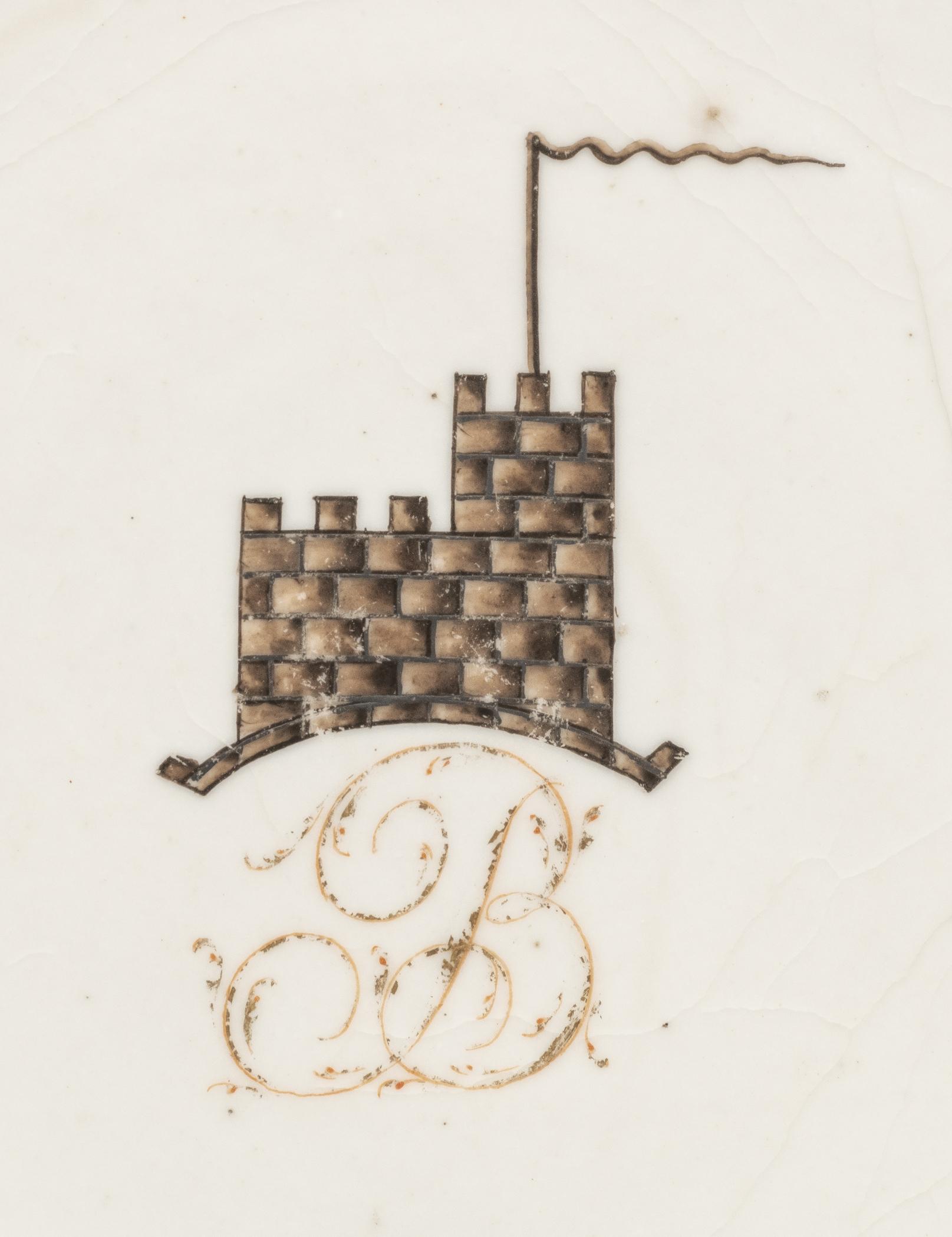 1964.1188.001 Plate, detail 1