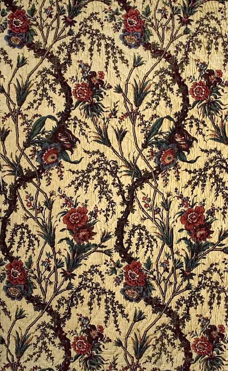 T2219 textile, printed design repeat
