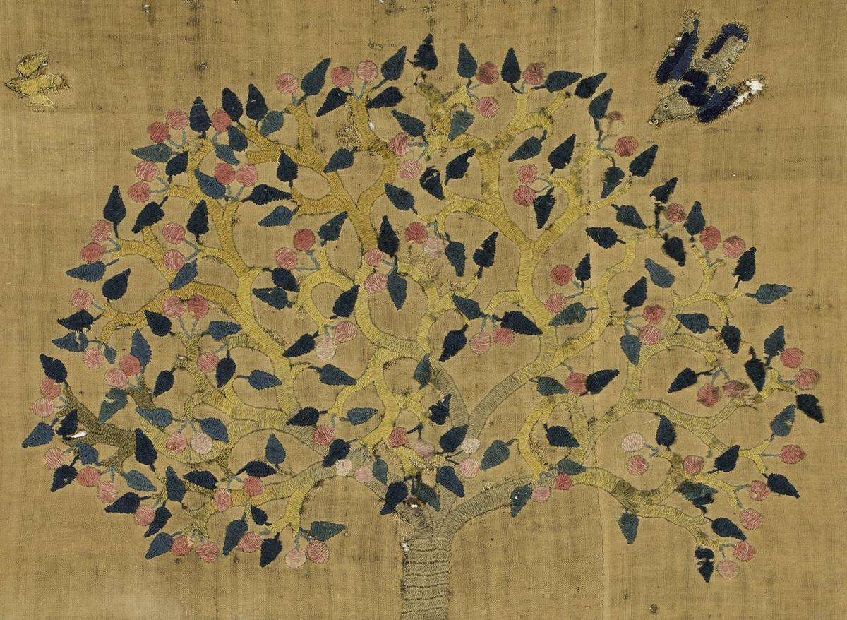 1964.1218 A Needlework Picture, Detail 2