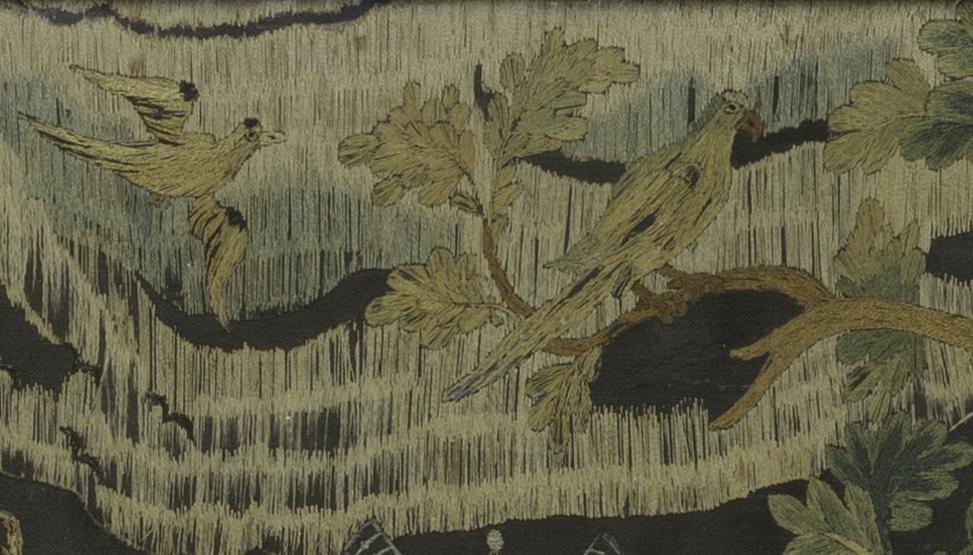 1964.1221 A Needlework Picture, Detail 9