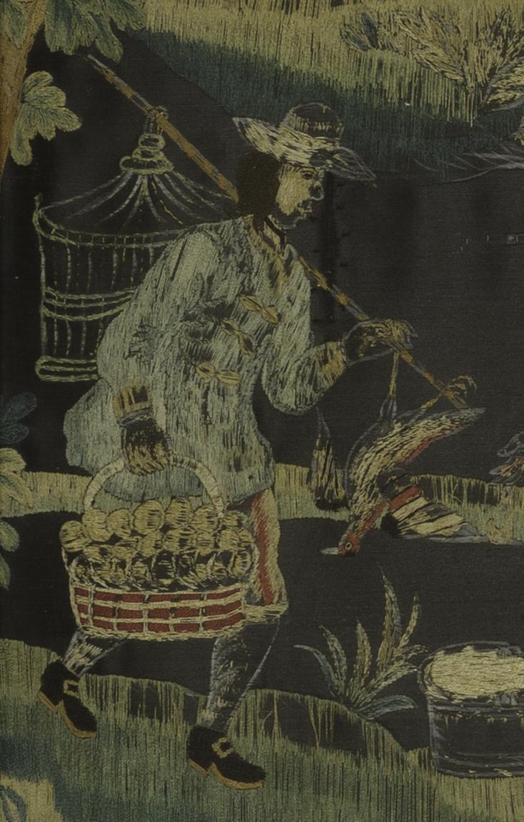 1964.1221 A Needlework Picture, Detail 4