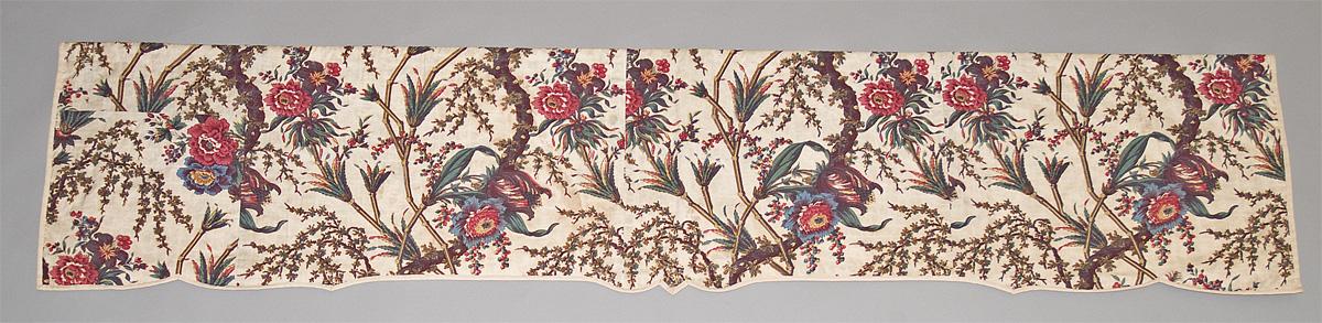1955.0635.006 C bed hanging, valance