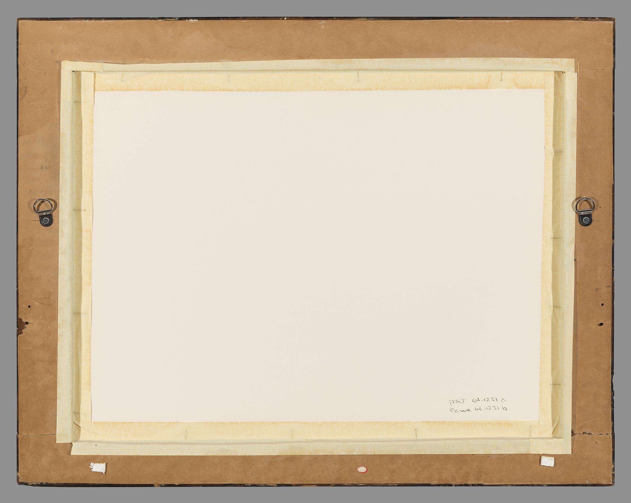 1964.1231 B Frame, view 1, reverse