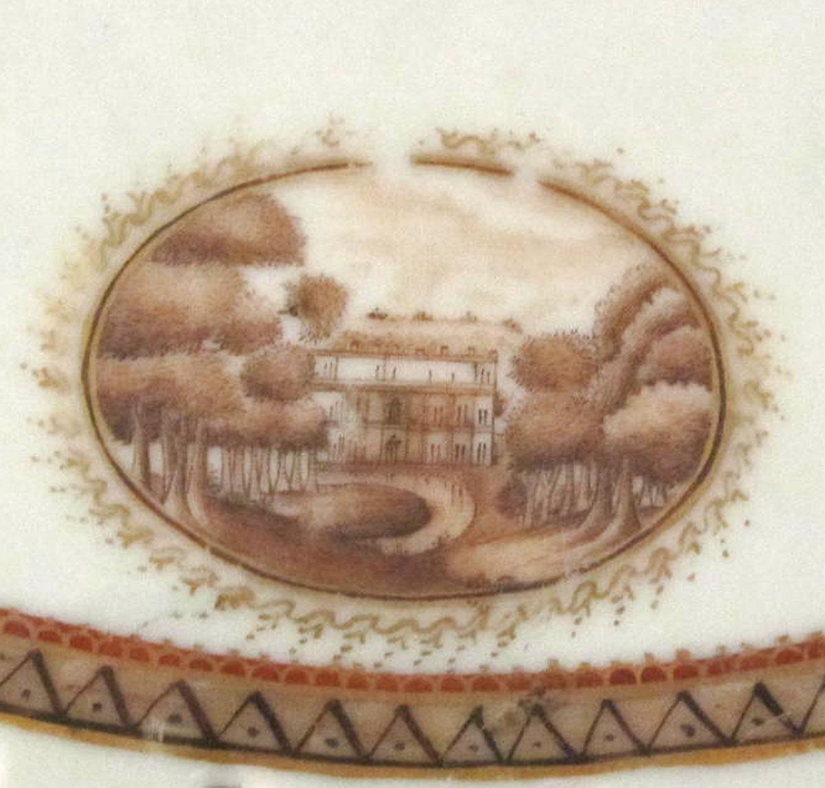 1964.1253.002 Porcelain strainer detail
