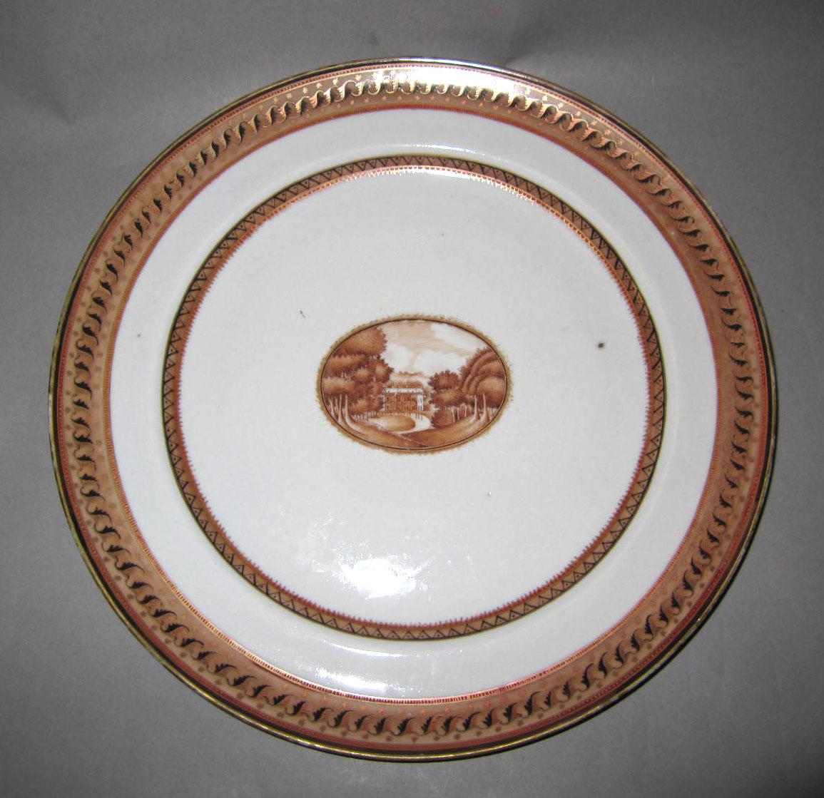 1964.1253.005 Porcelain plate retake