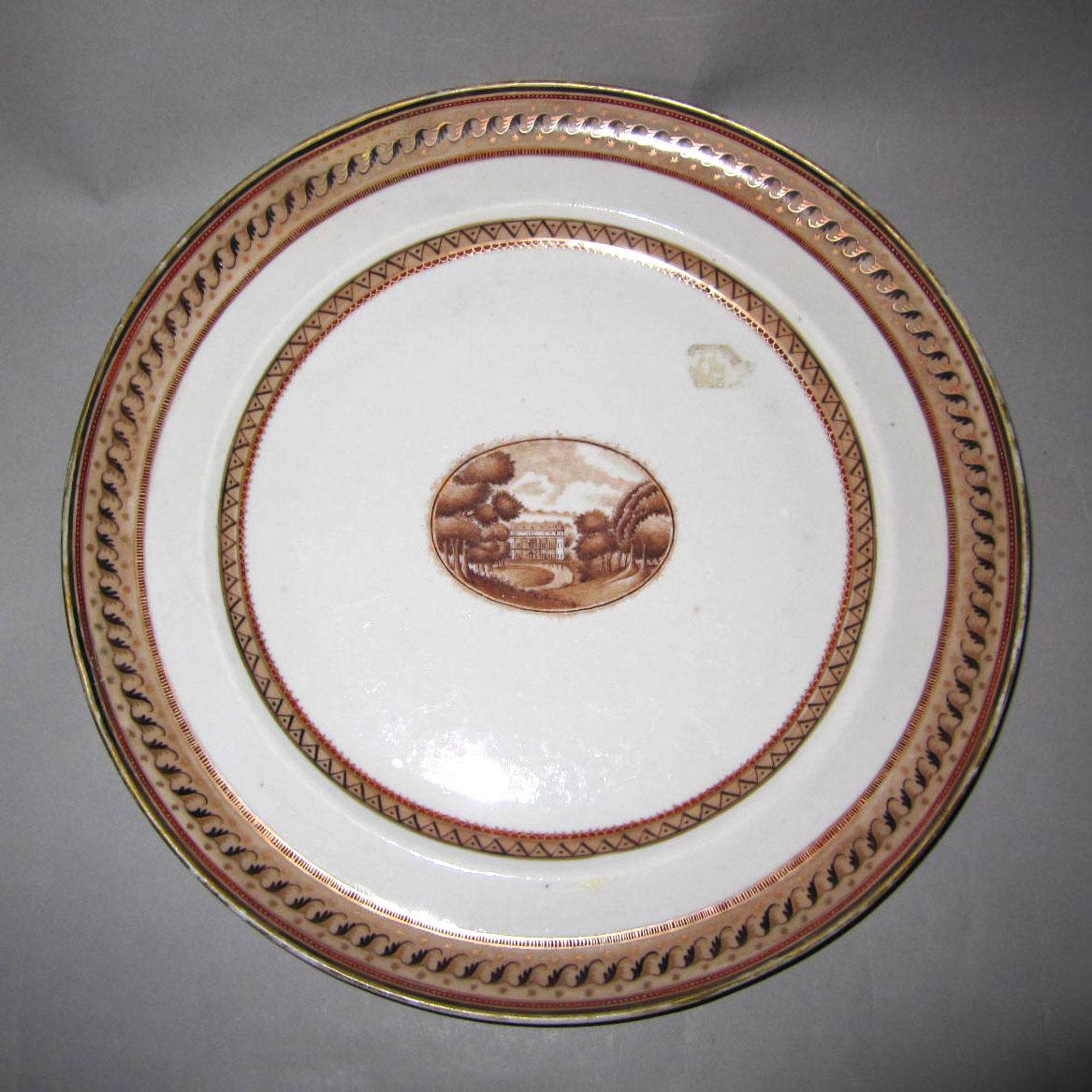 1964.1253.007 Porcelain plate retake