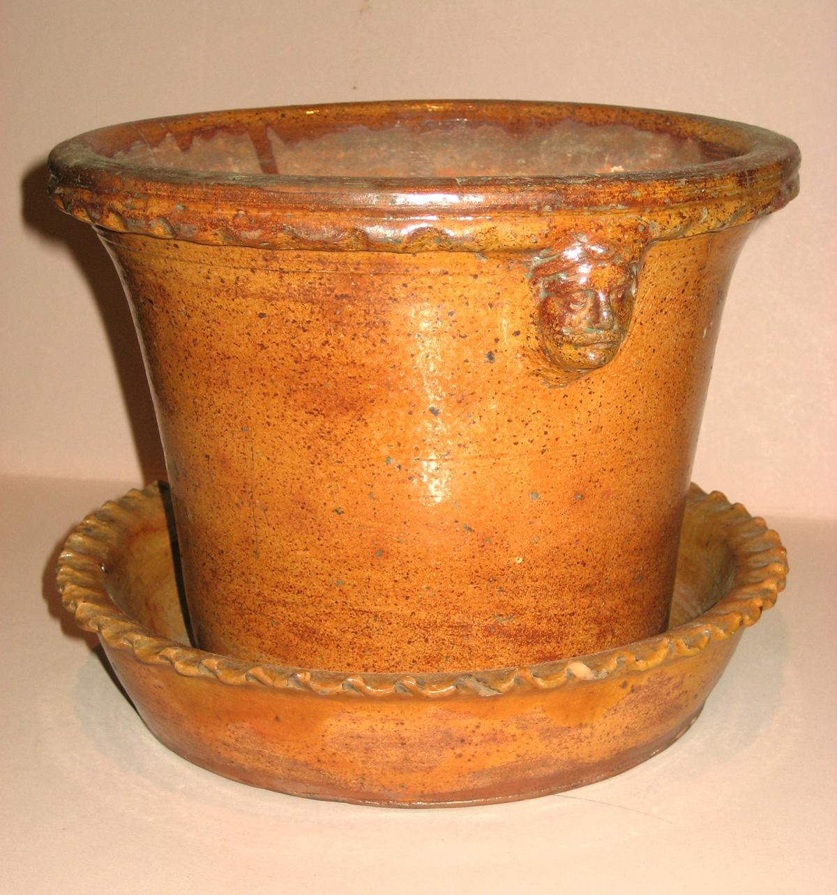 1952.0119 A, B Flower container