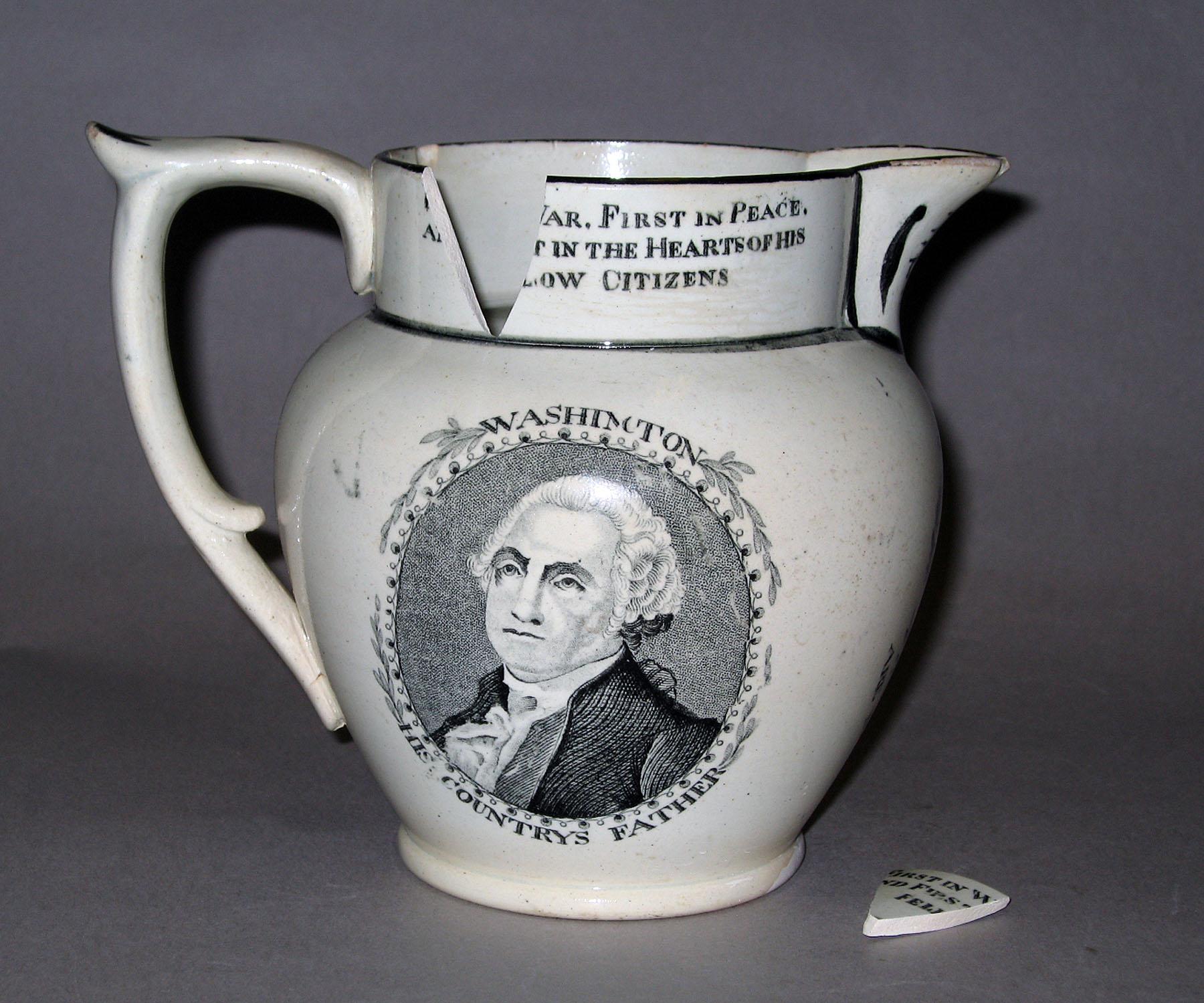 1964.1270 Earthenware jug (right)