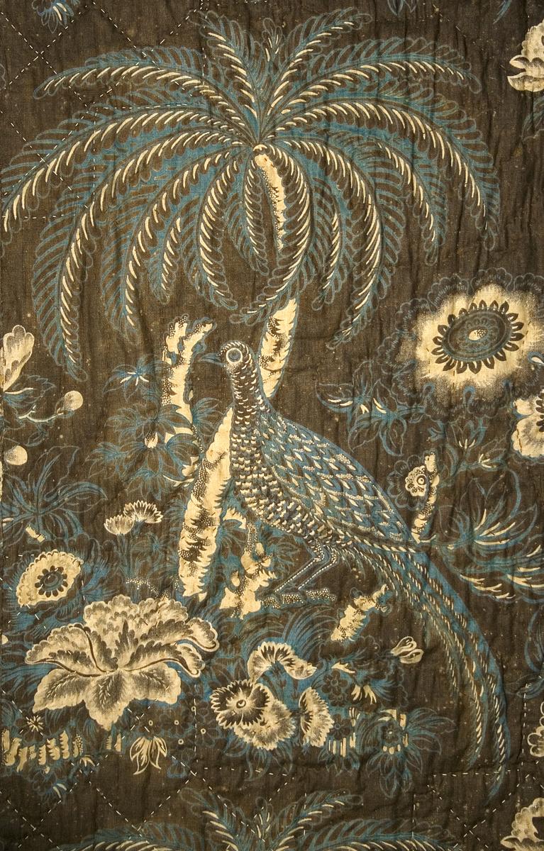 1955.0638 A Window Hanging, Side Curtain, Pattern Detail