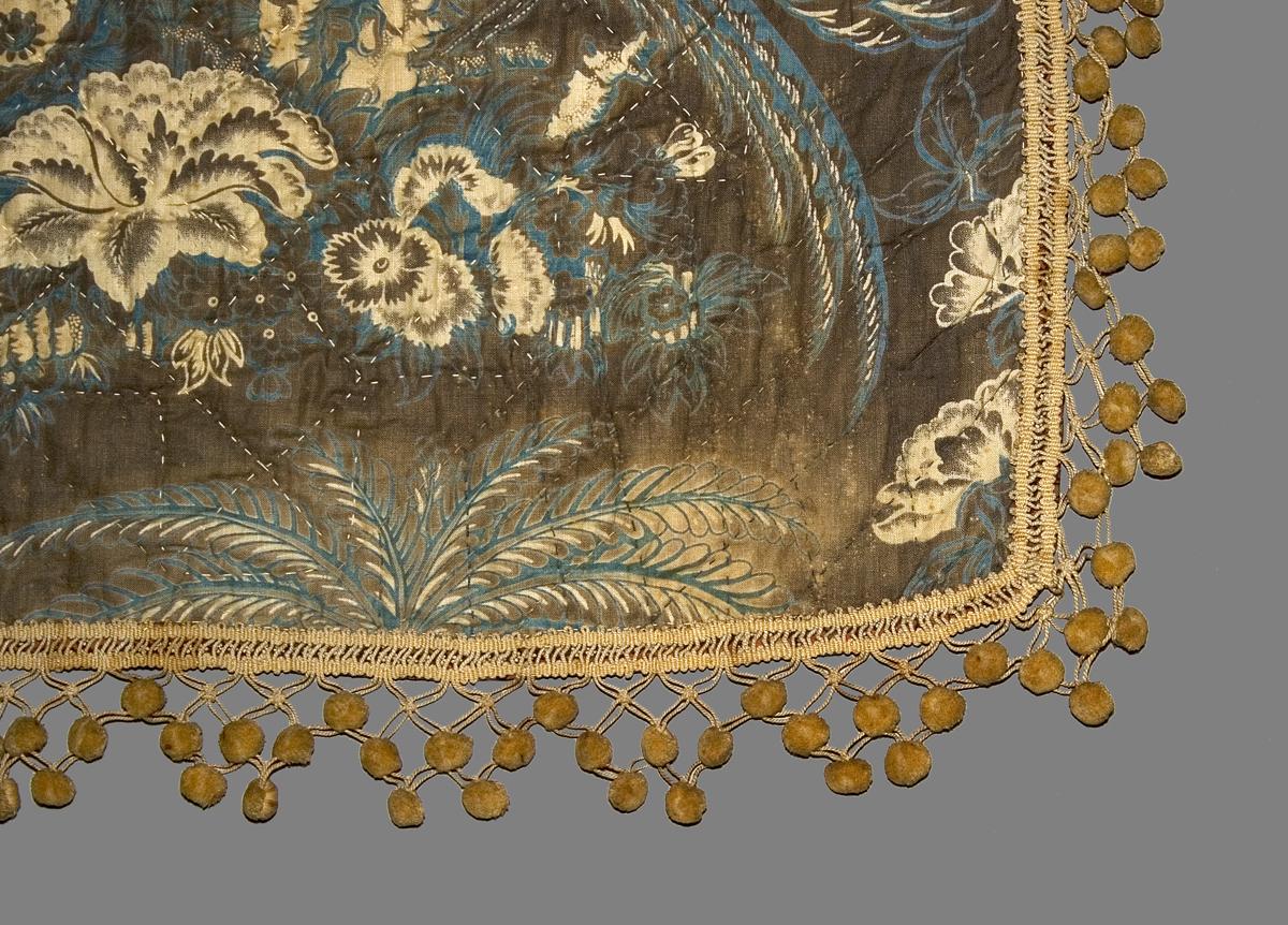 1955.0638 A Window Hanging, Side Curtain, Edge Detail