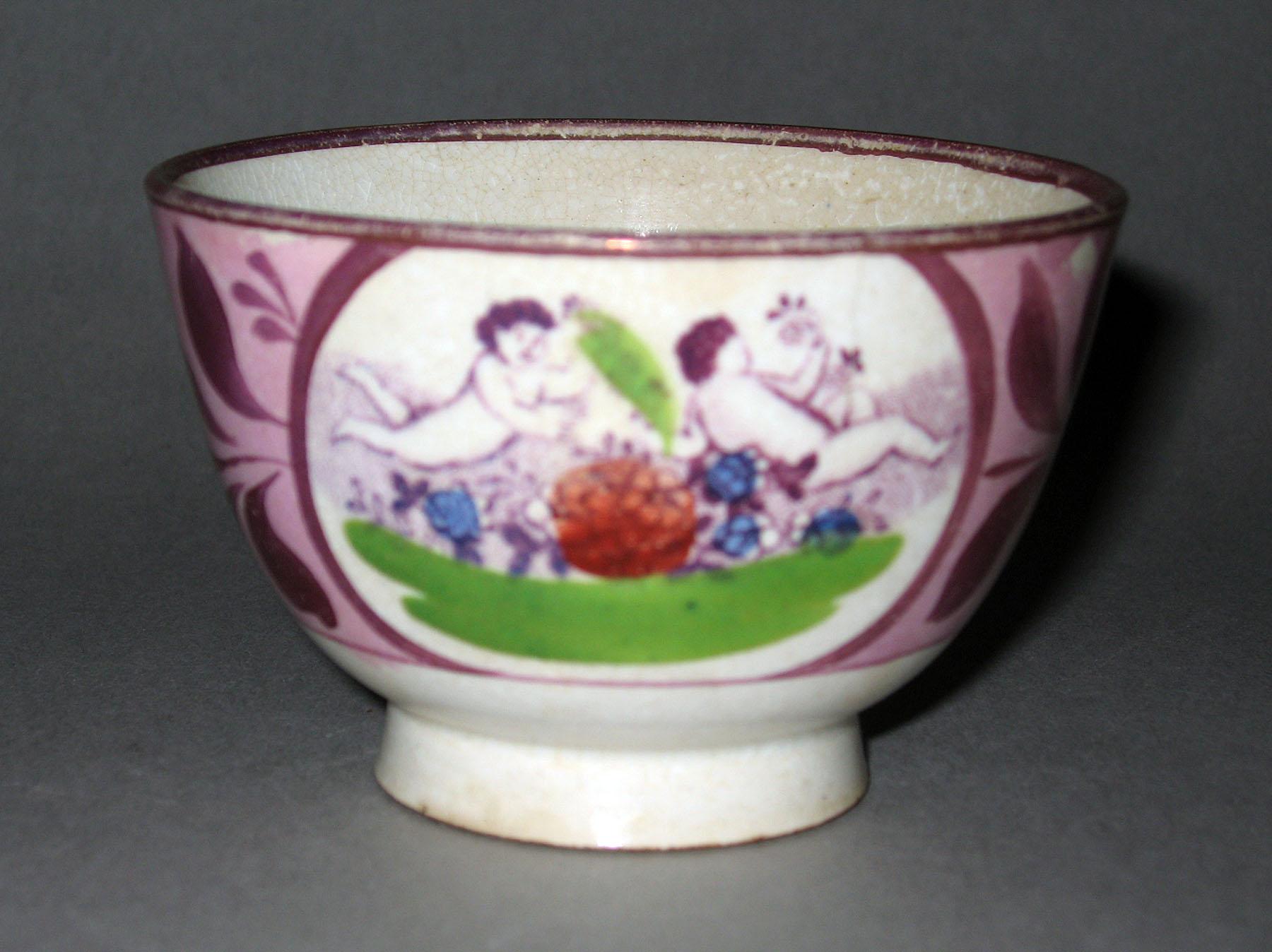 1964.1299.001 Lusterware tea bowl