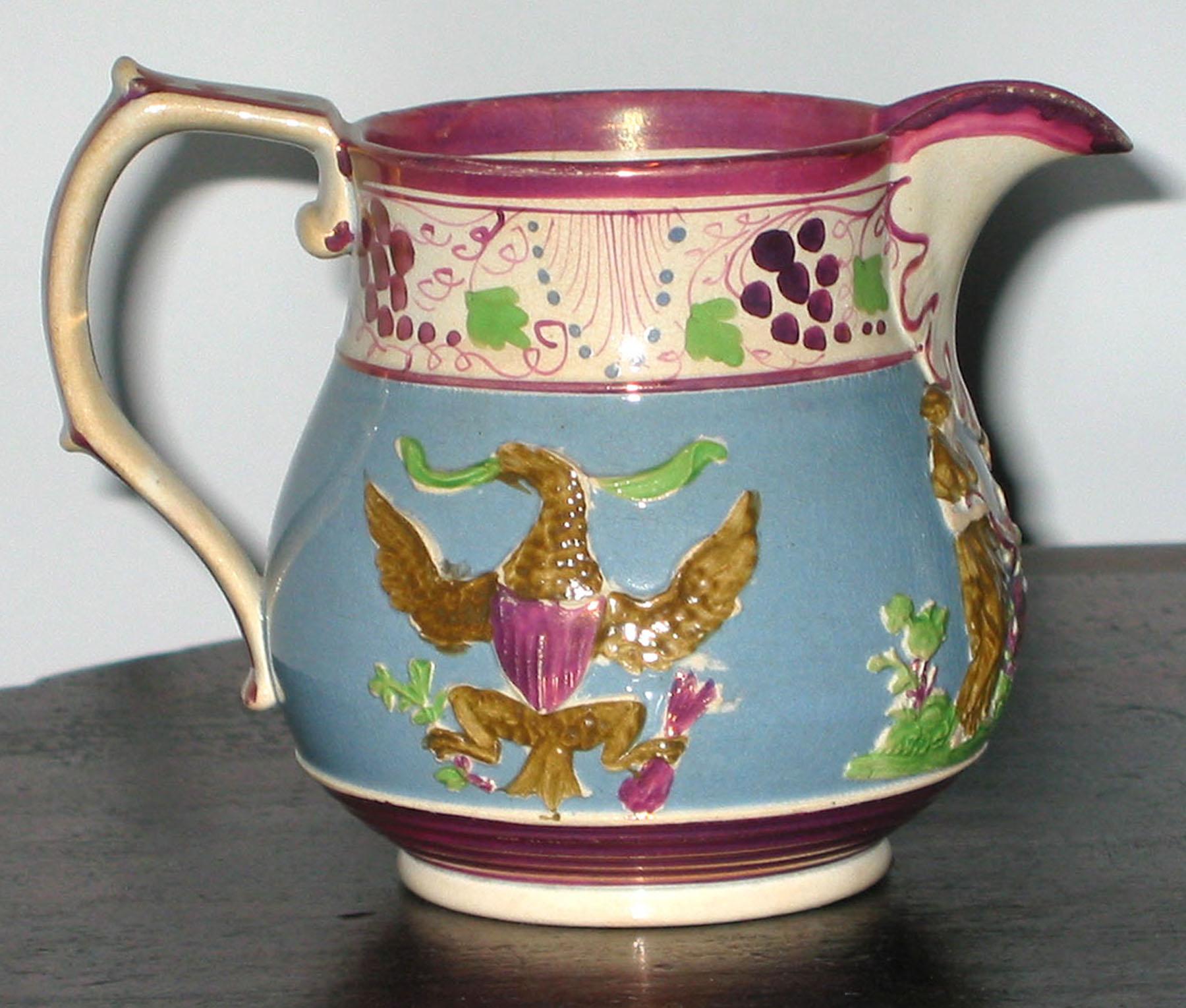 1964.1305 Pink luster classical jug (US seal side)