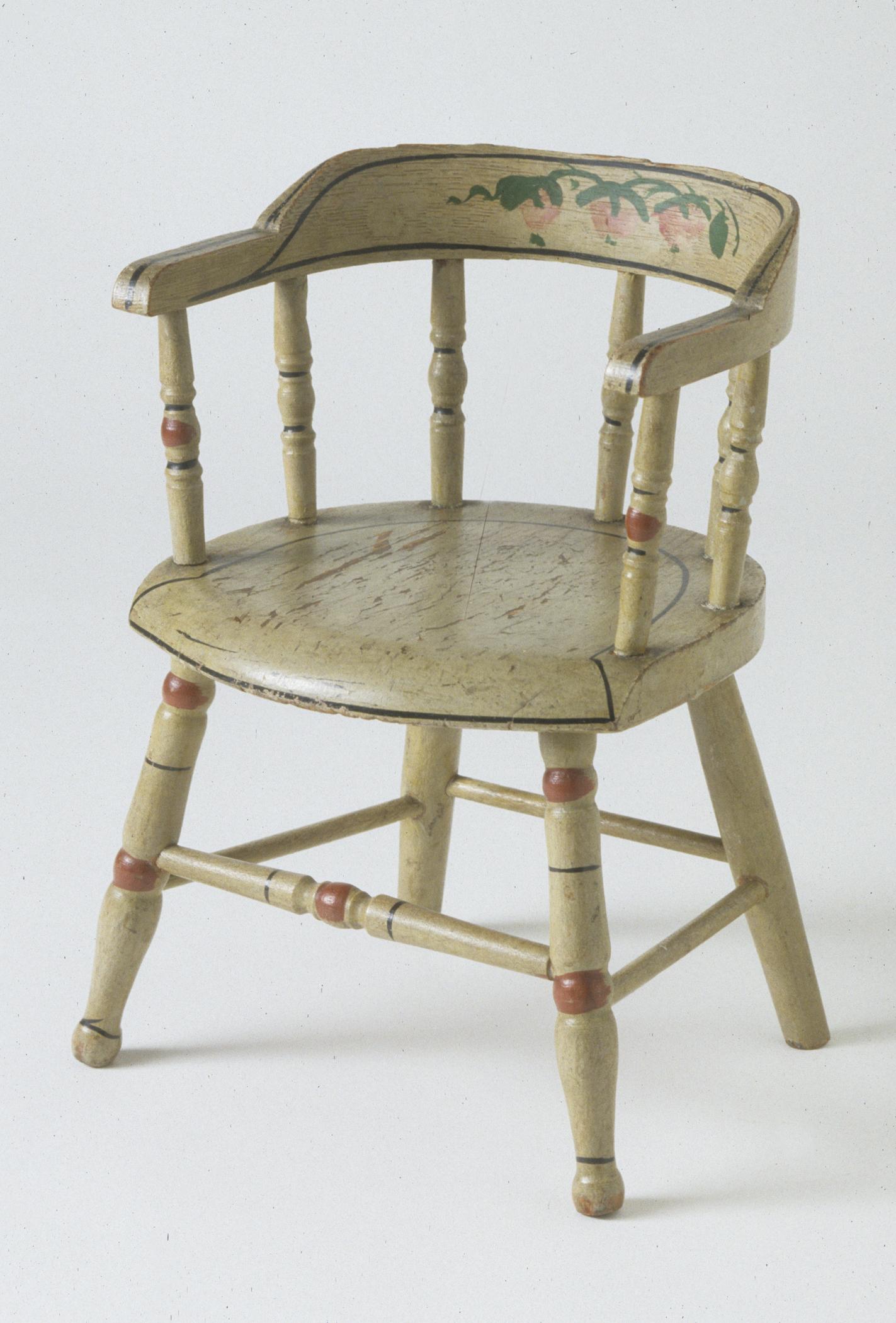 1964.1318 chair, miniature armchair, view 2