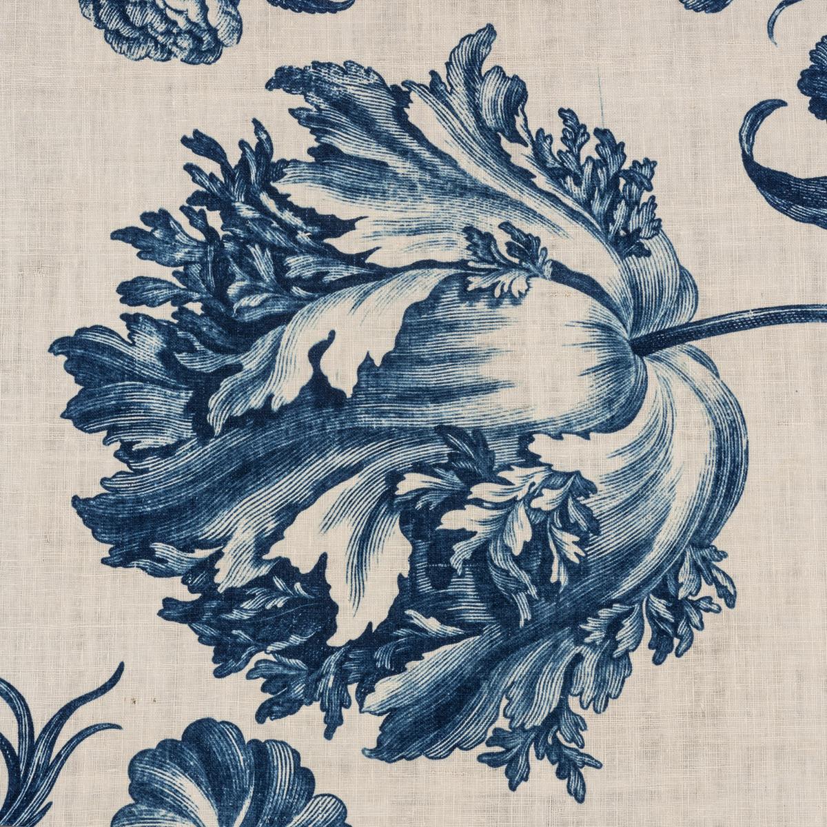 1955.0641.001 Textile, printed, Ex-bed hanging, detail 2