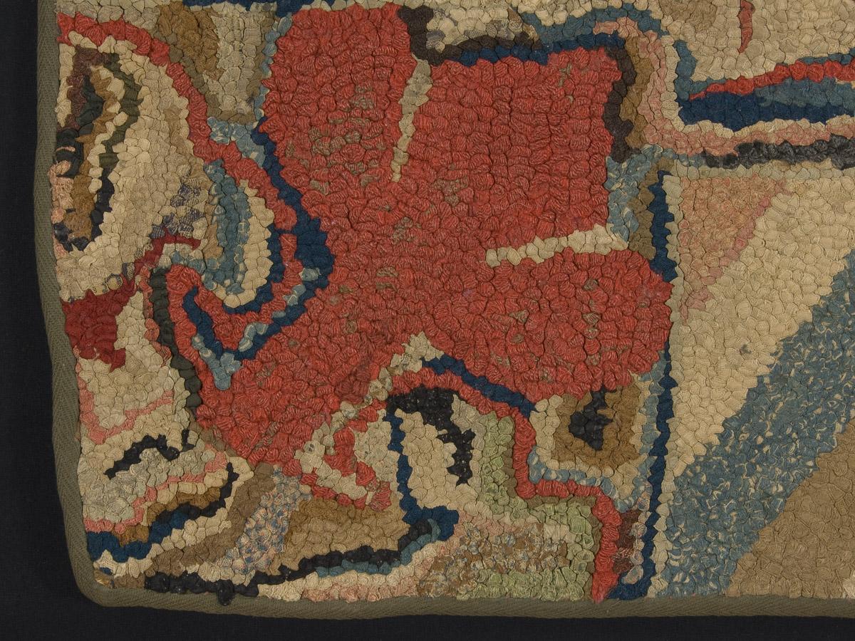 1964.1354 Hooked rug (detail 2)
