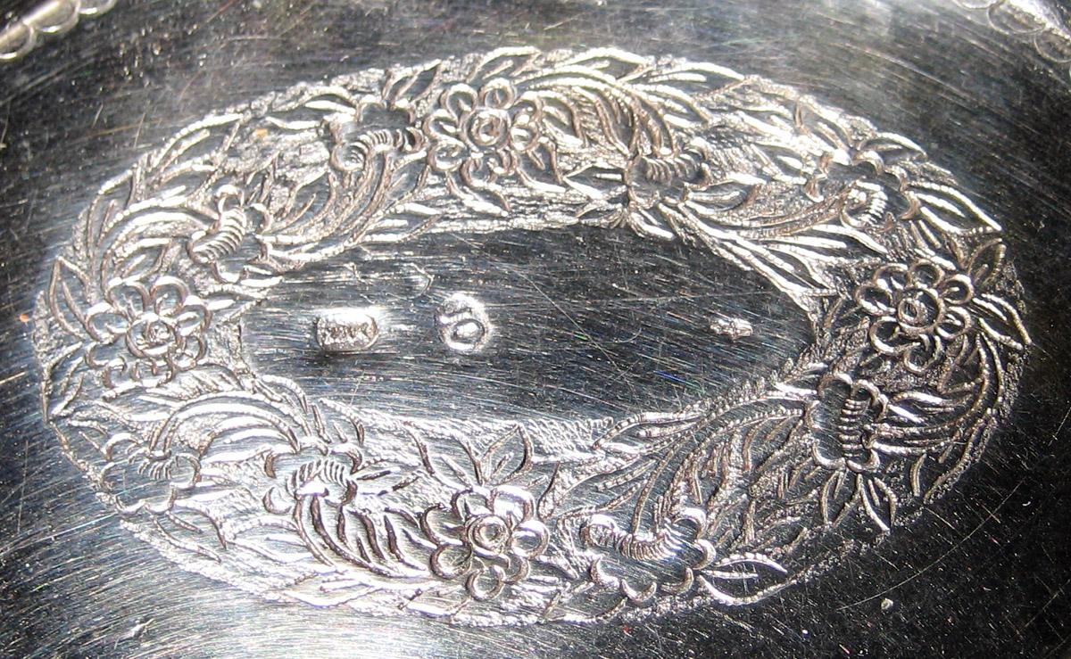 1964.1359.001 Silver Tray mark
