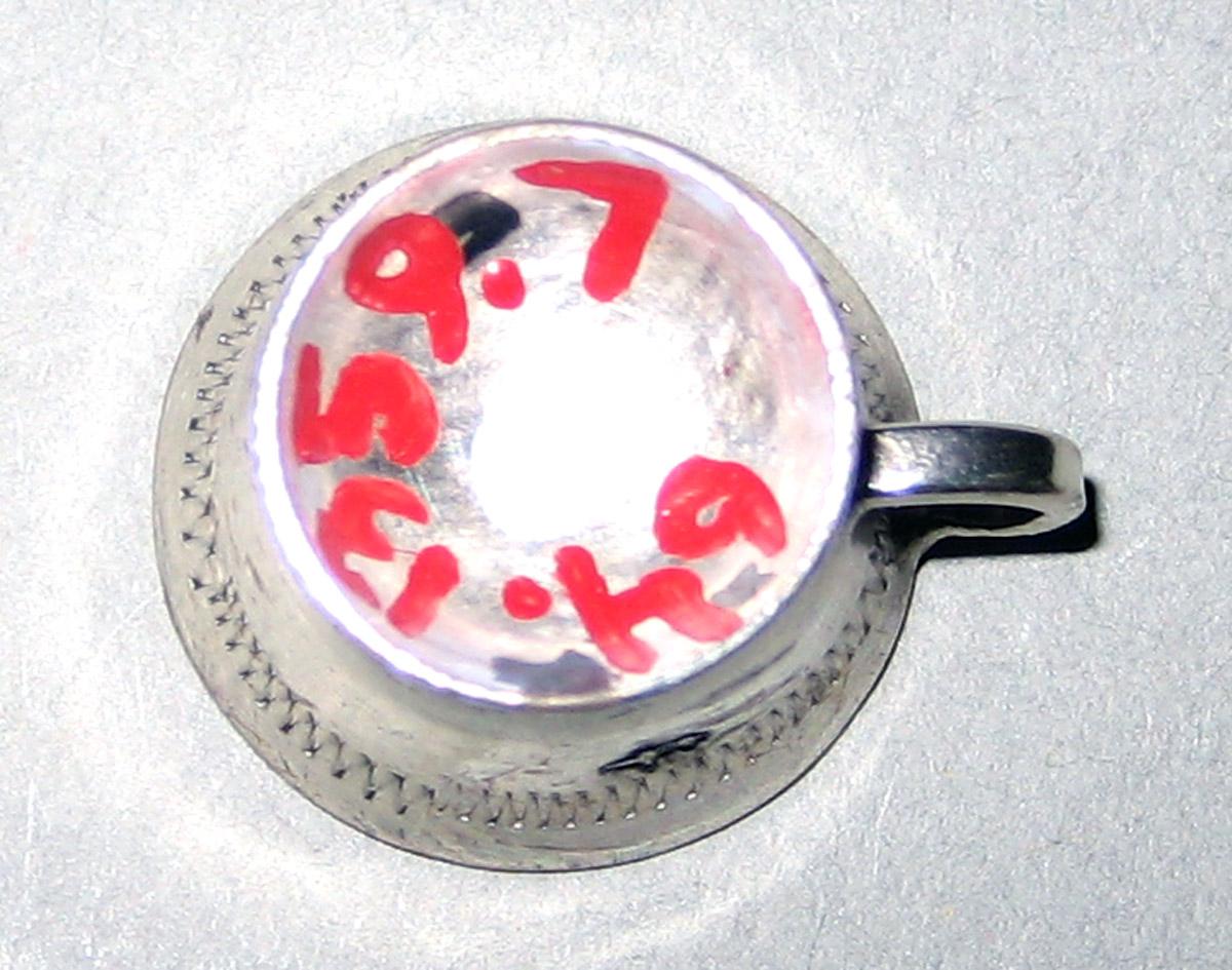 1964.1359.007 Silver Teacup underside