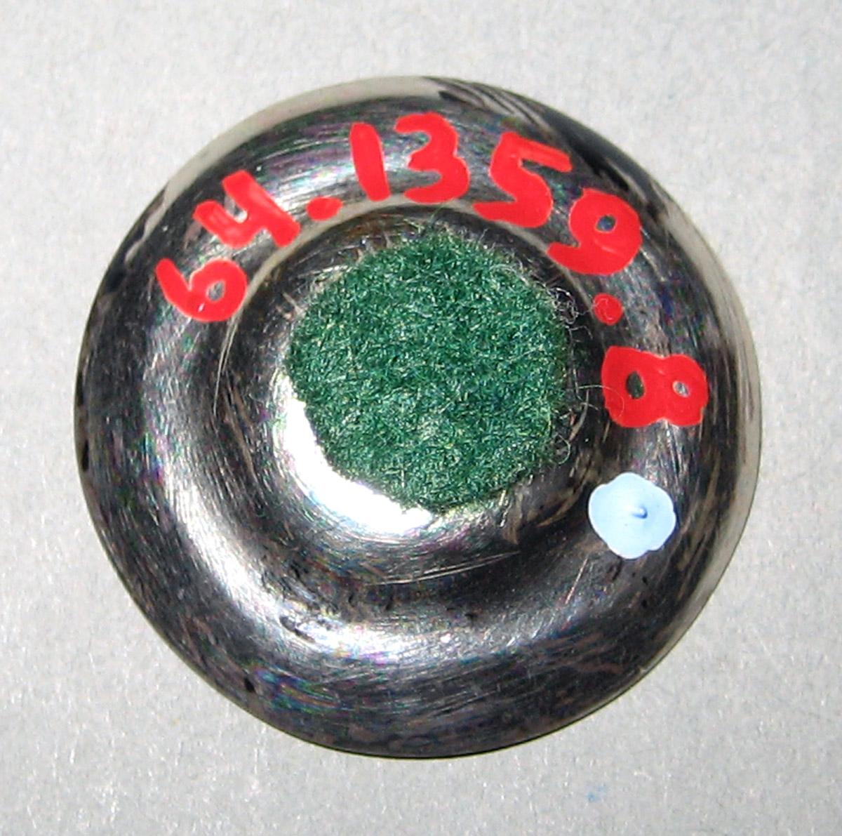 1964.1359.008 Silver Saucer underside