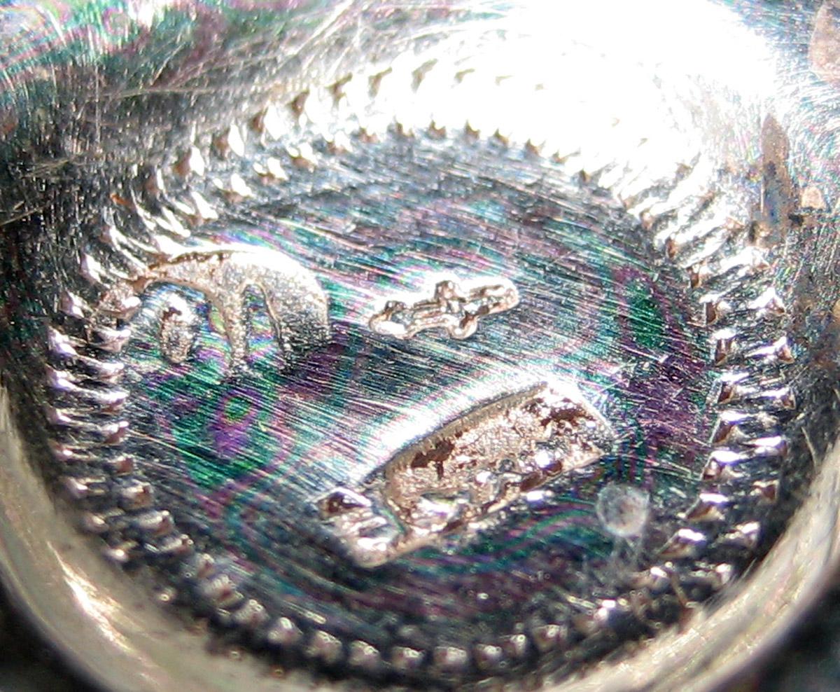 1964.1359.008 Silver Saucer mark