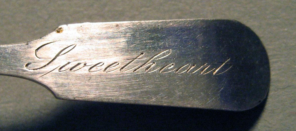 1964.1360.002 Silver Spoon engraving
