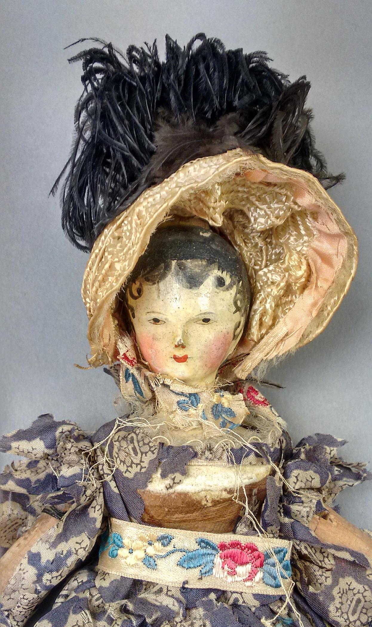 1964.1365 Doll, detail 1