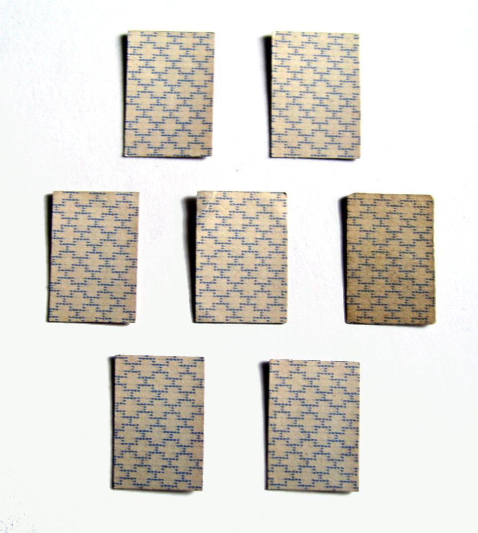 1964.1399.001 - .007 Playing Cards reverse