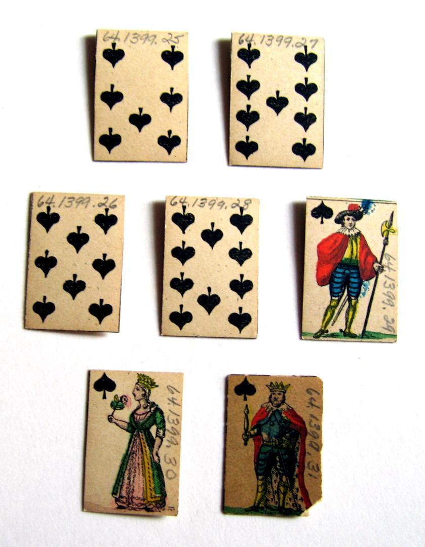 1964.1399.025 - .031 Playing Cards