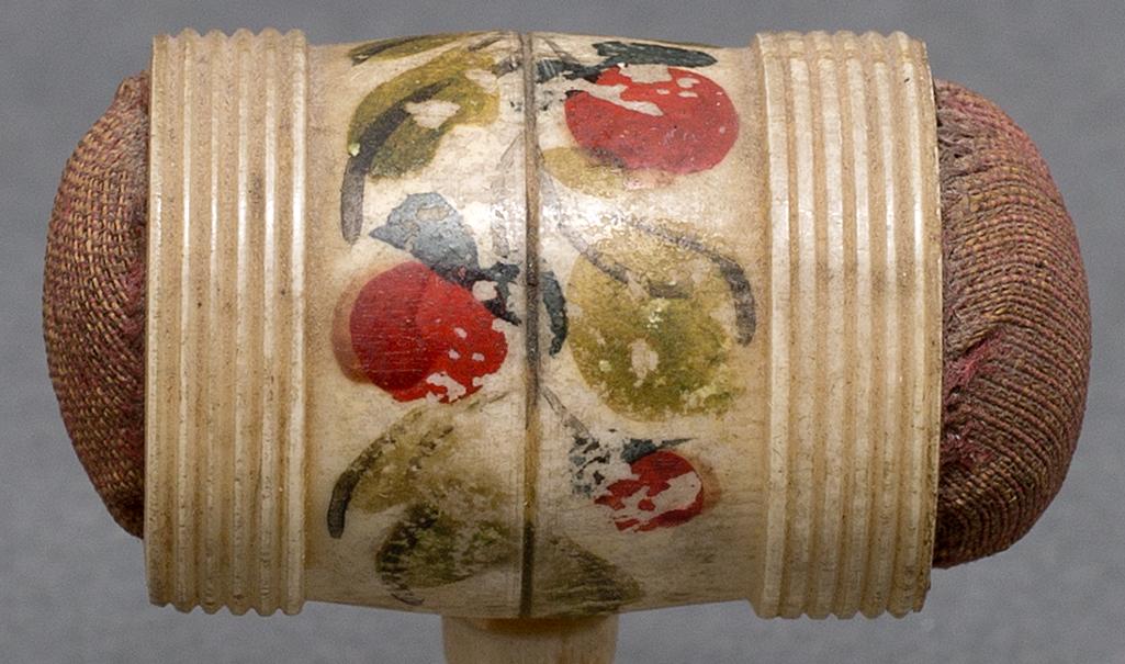 1964.1402 Minature Pincushion Stand, Side 2 Detail
