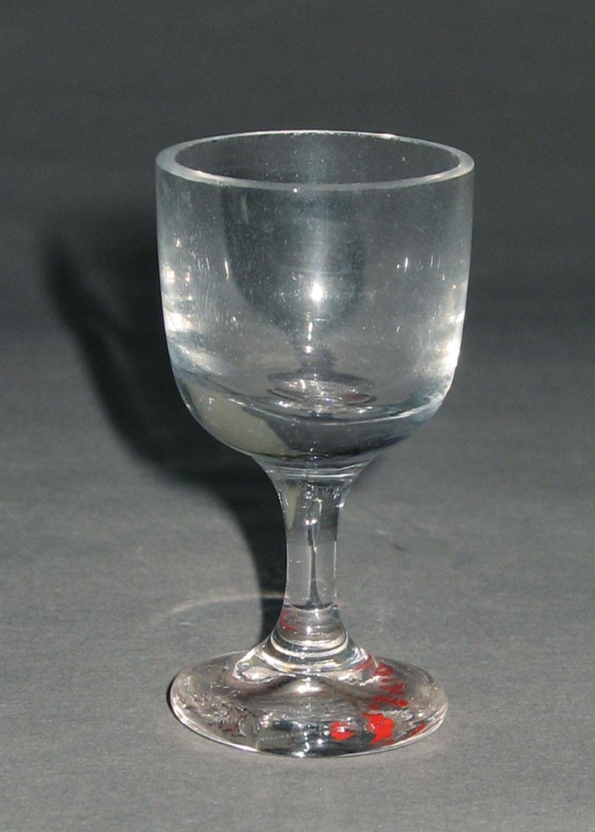 1964.1410.001 Miniature glass wineglass