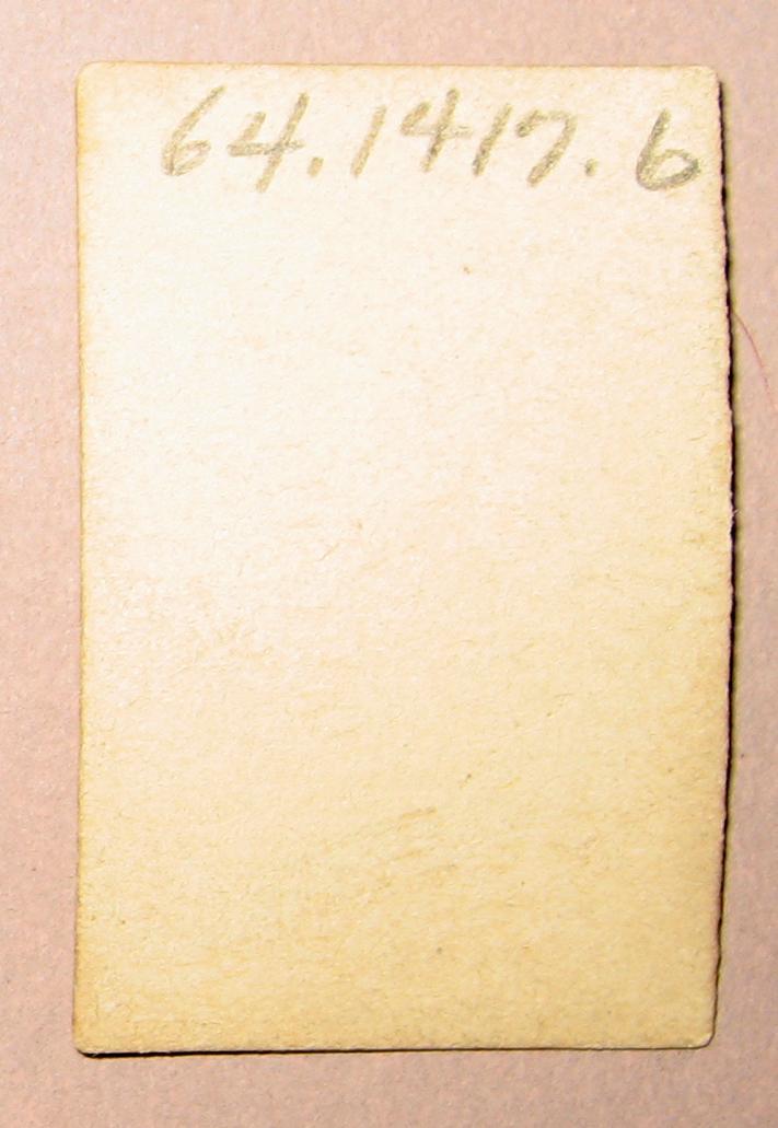 1964.1417.006 Playing Card reverse