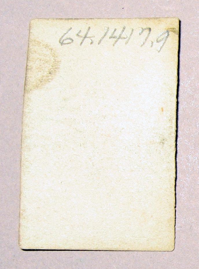 1964.1417.009 Playing Card reverse