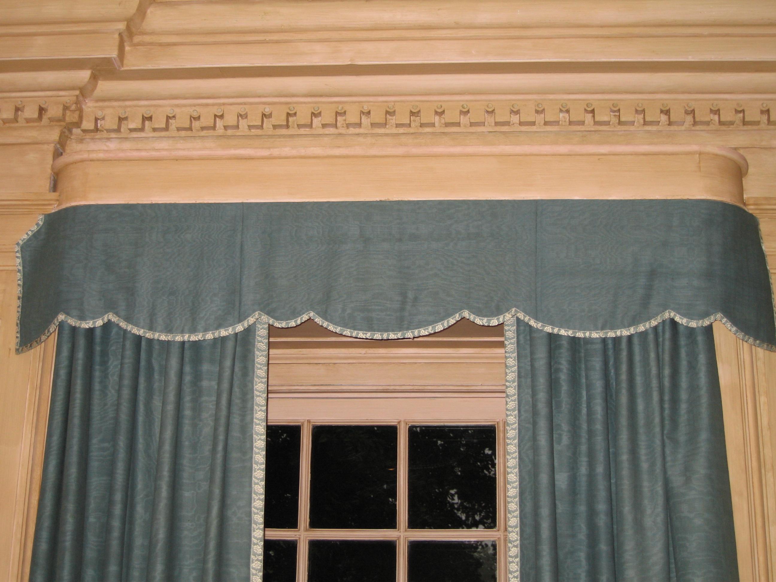 Lancaster Room L window valance
