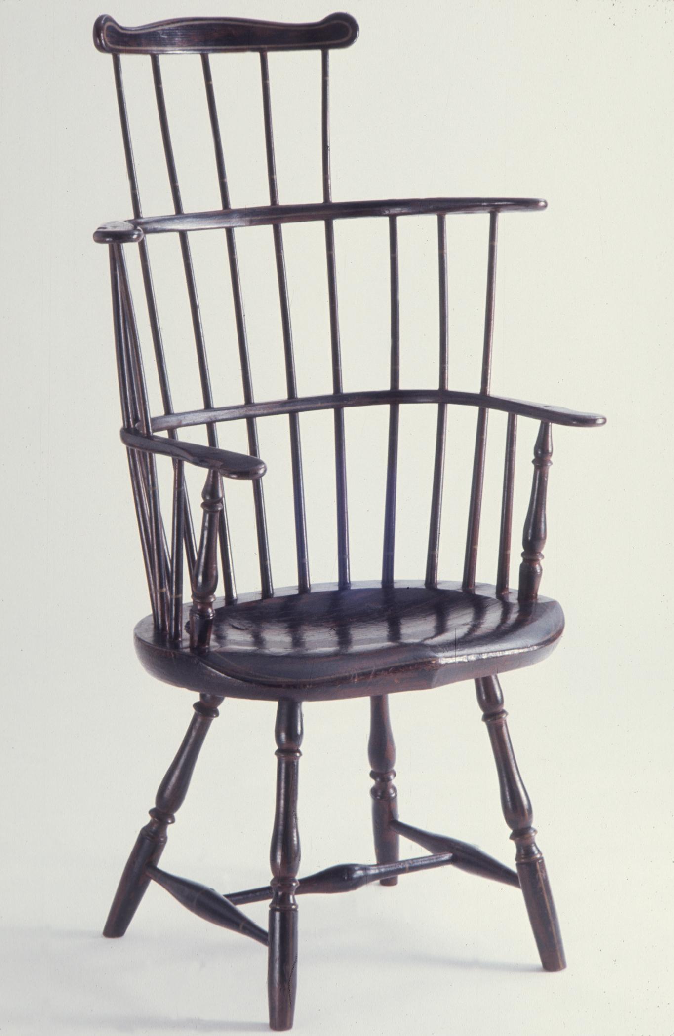 1964.1520 Chair, Windsor Armchair, view1