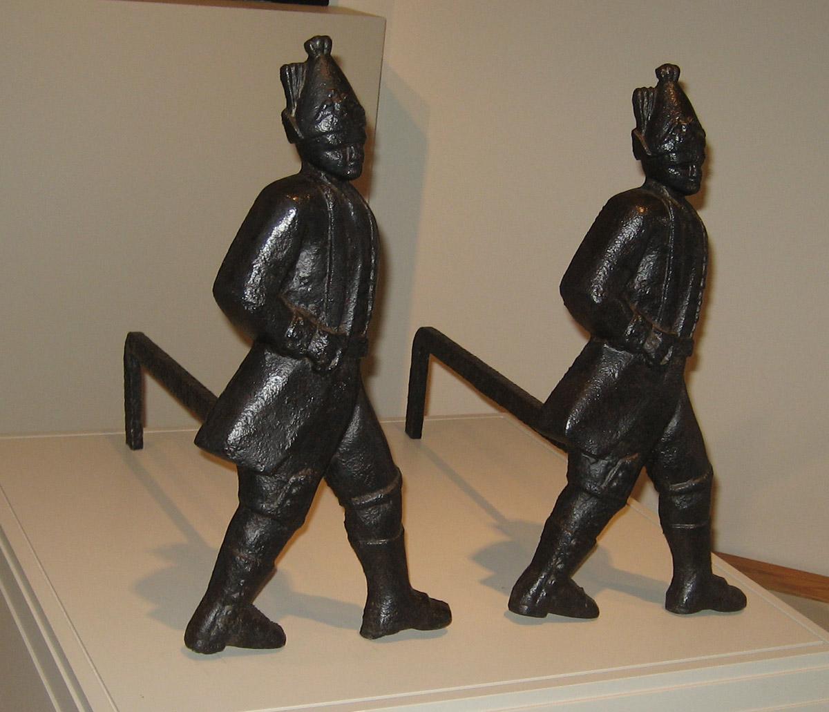 1964.1546.001 and .002 Andirons