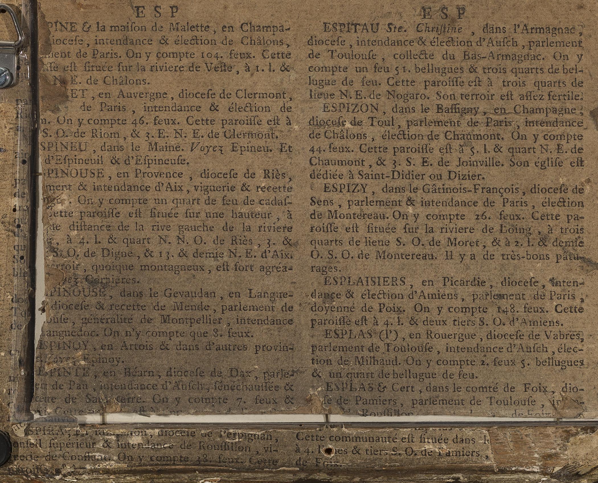 1964.1585 Frame, detail 1, reverse