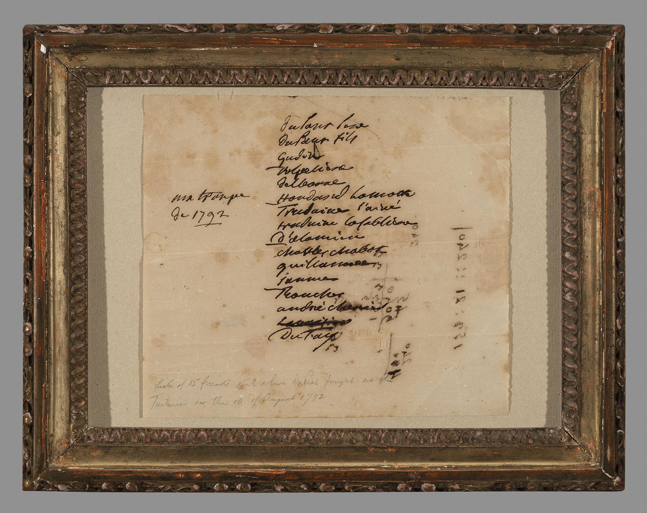 1958.3049 List, 1964.1608 Frame, view 1