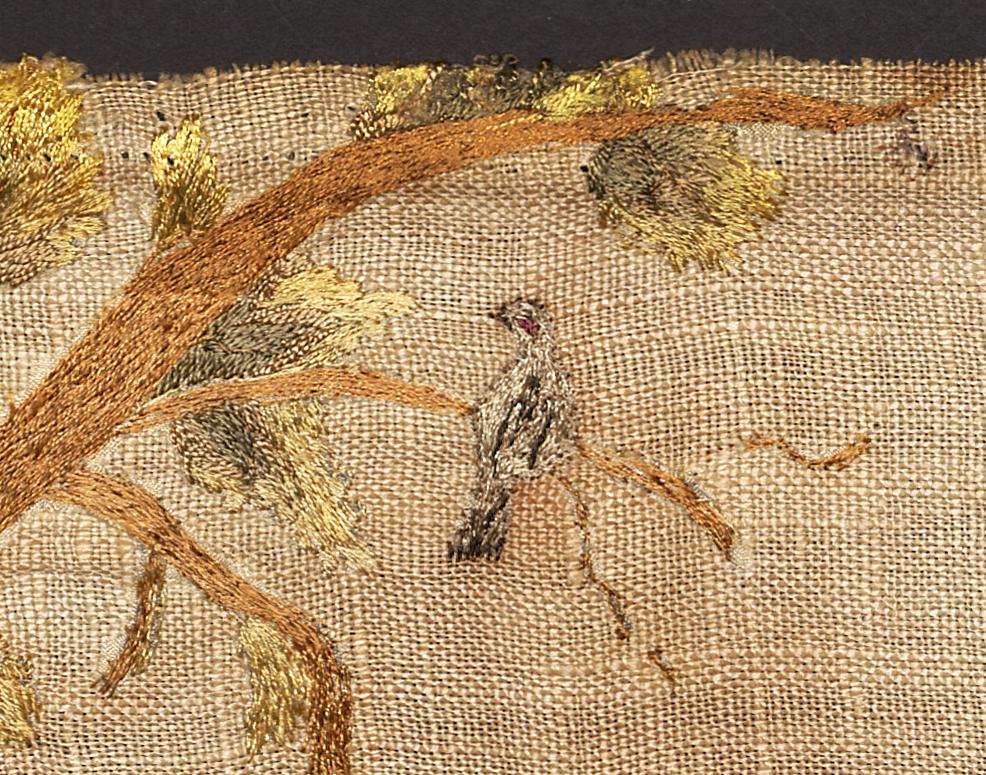 1964.1637 Needlework Picture, Detail 10