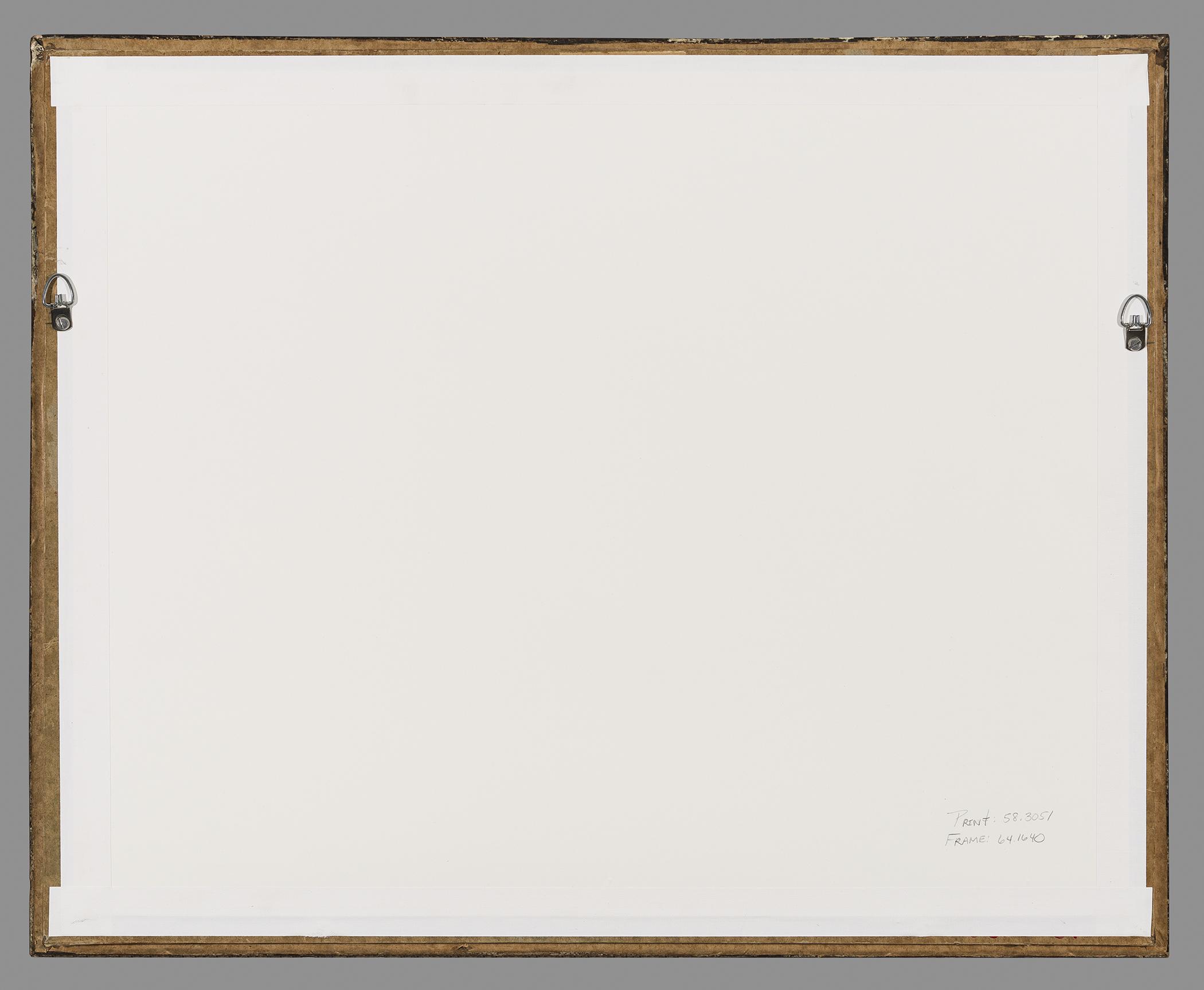 1964.1640 Frame, view 1, reverse