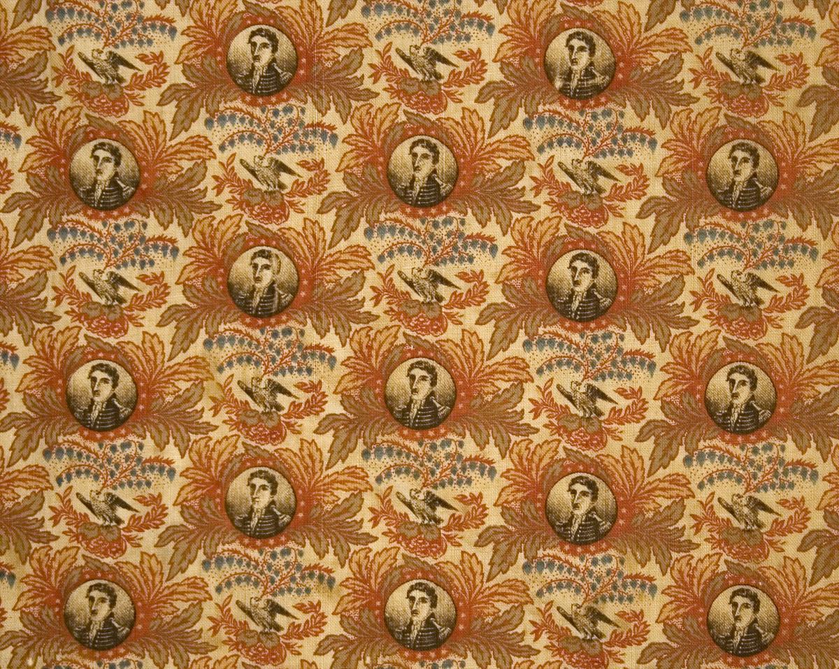 1964.1642 A Window Hanging, Side Curtain, Pattern Repeat