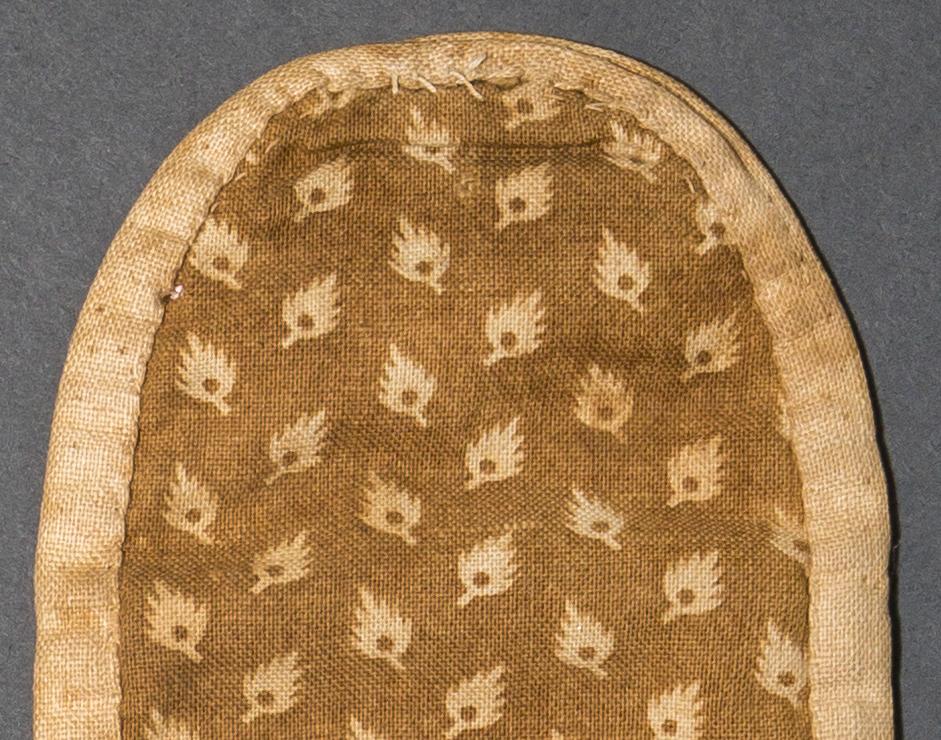 1964.1644 Sewing roll, detail 1, reverse