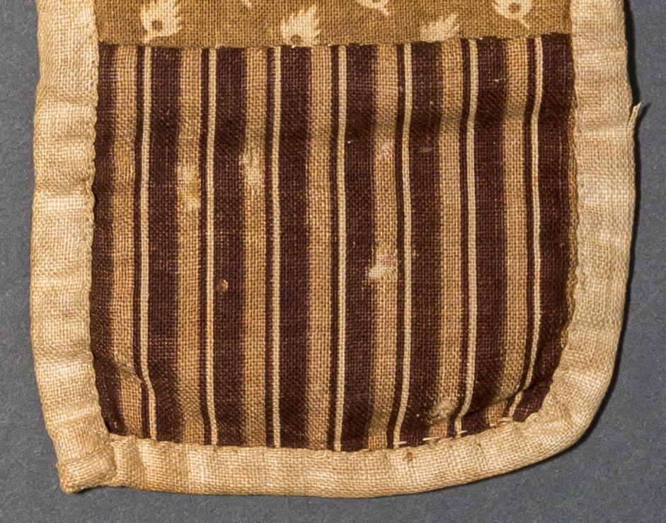 1964.1644 Sewing roll, detail 2, reverse