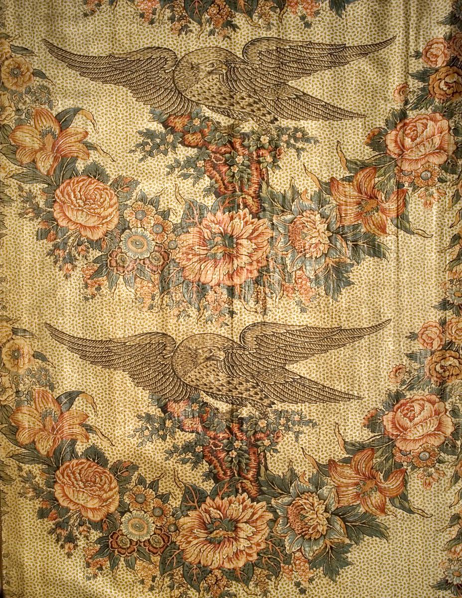 1955.0650.001 Window Hanging, Side Curtain, Pattern Repeat