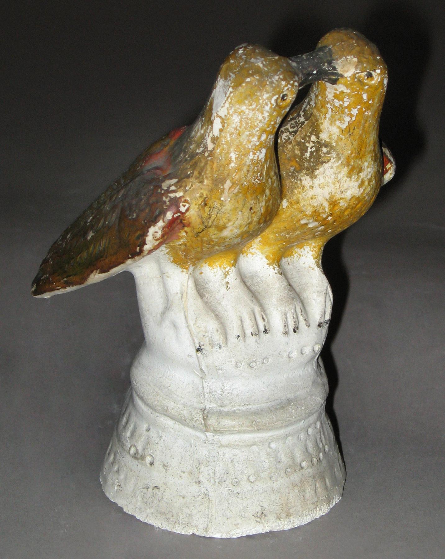 1964.1651 Chalkware lovebirds