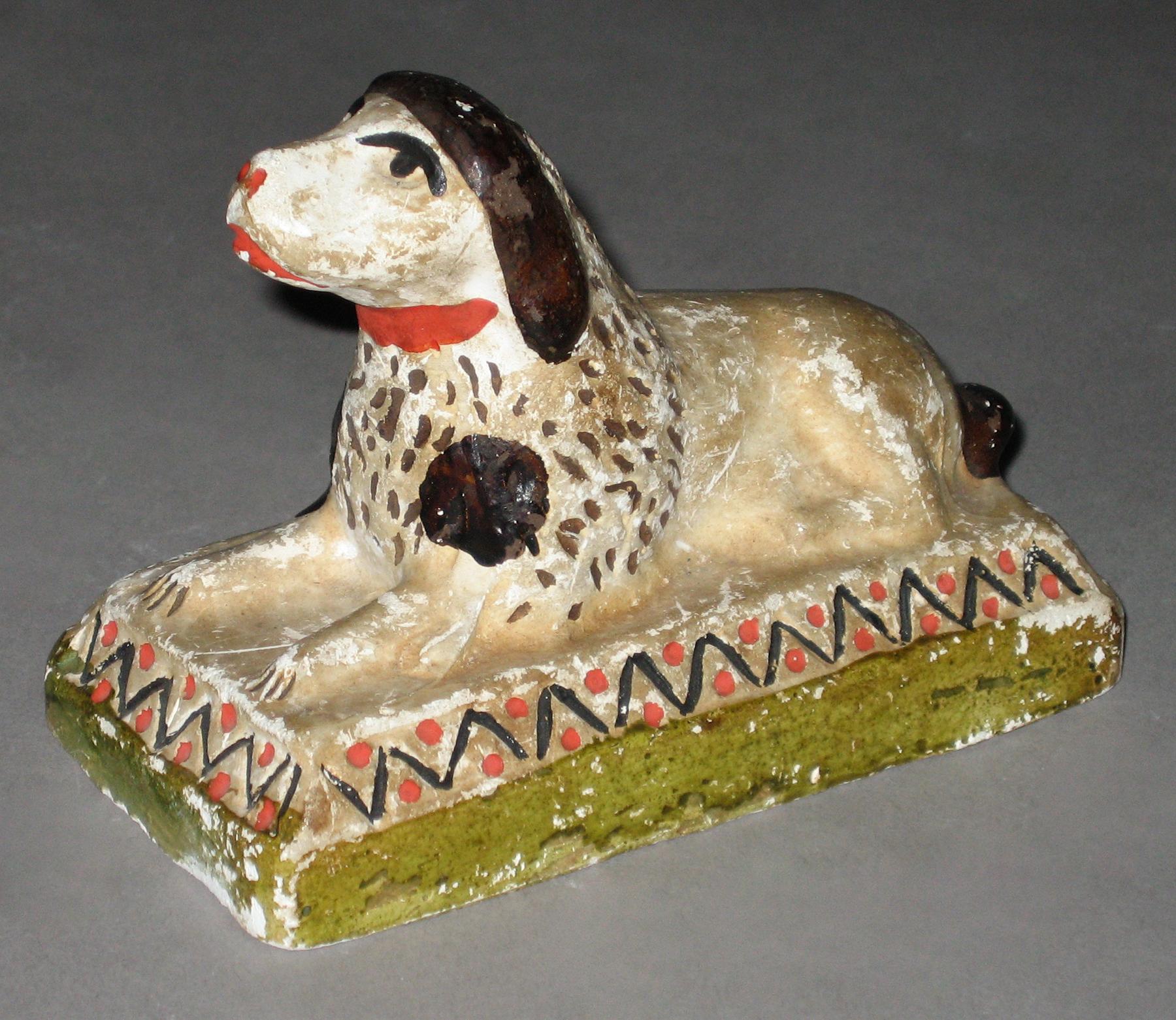 1964.1691 Chalkware dog
