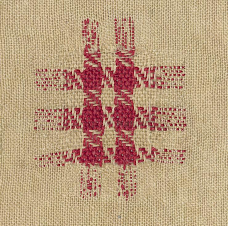 1964.1702 Sampler, Detail 13