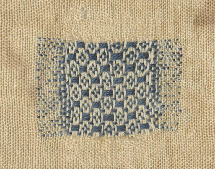 1964.1702 Sampler, Detail 16