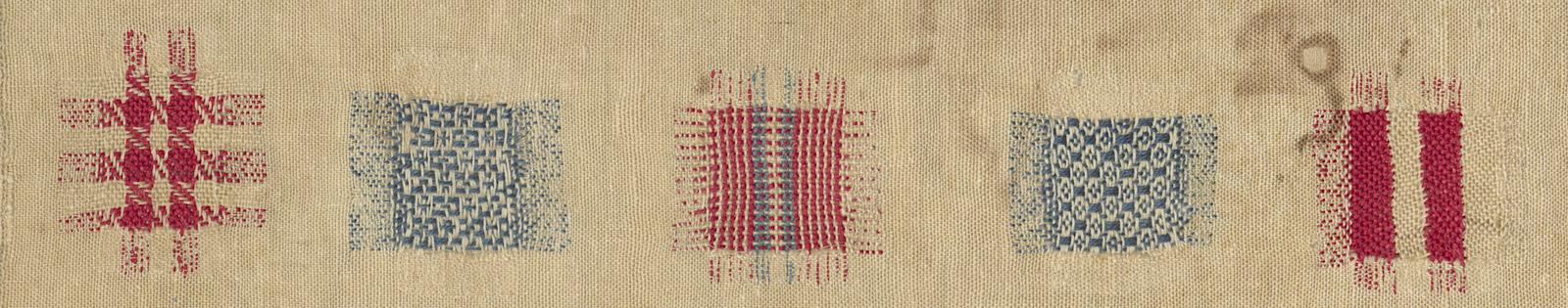 1964.1702 Sampler, Detail 30